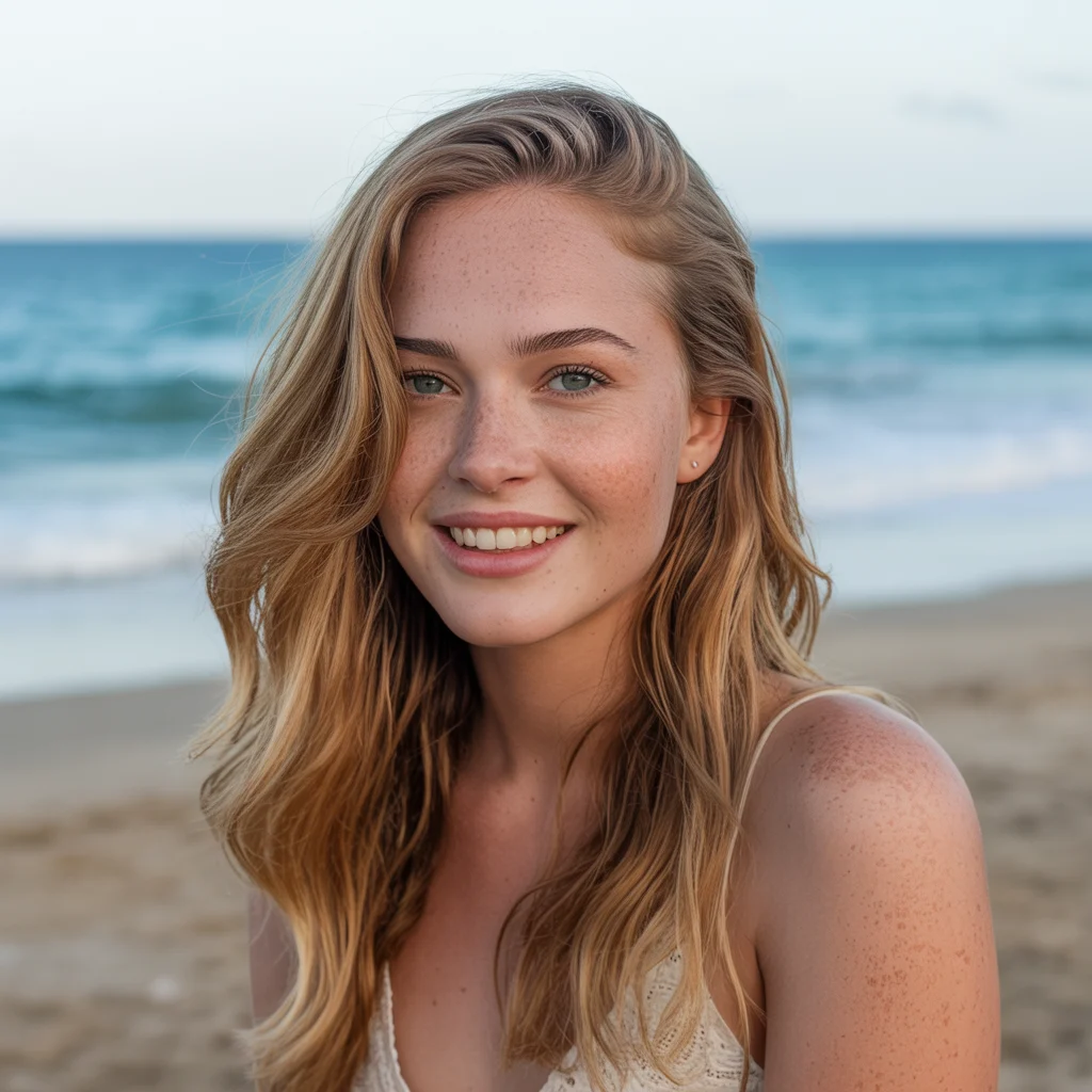 Studio Lighting Blonde