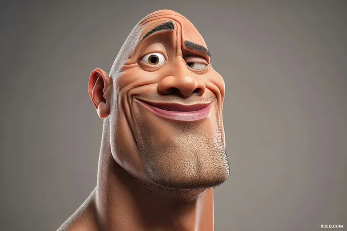 nano banana prompts: A highly stylized 3D caricature of [celebrity], with an oversized head, expressive facial features, and playful exaggeration. Rendered in a smooth, polished style with clean materials and soft ambient lighting. Minimal background to emphasize the character’s charm and presence.