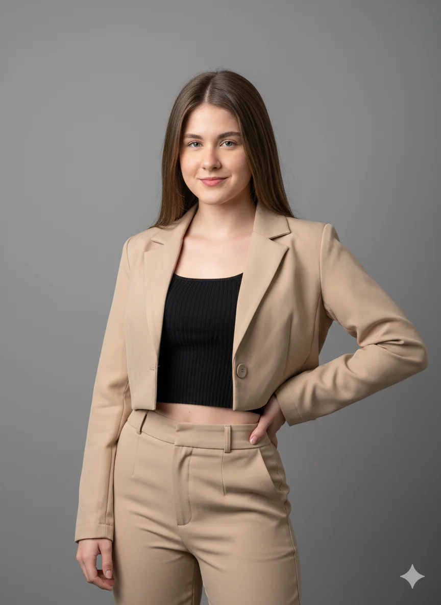 AI studio portrait photography restoration example