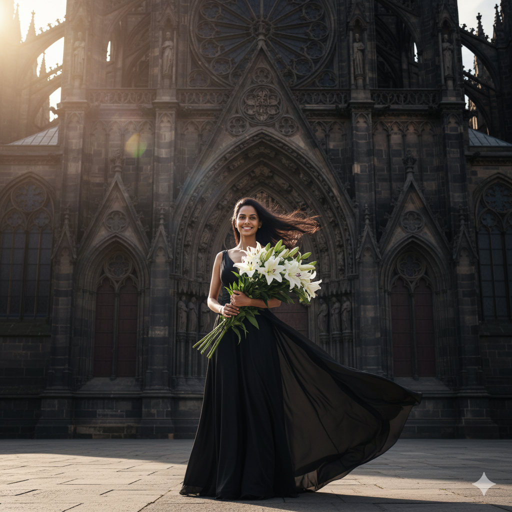 Gothic Cathedral Portrait