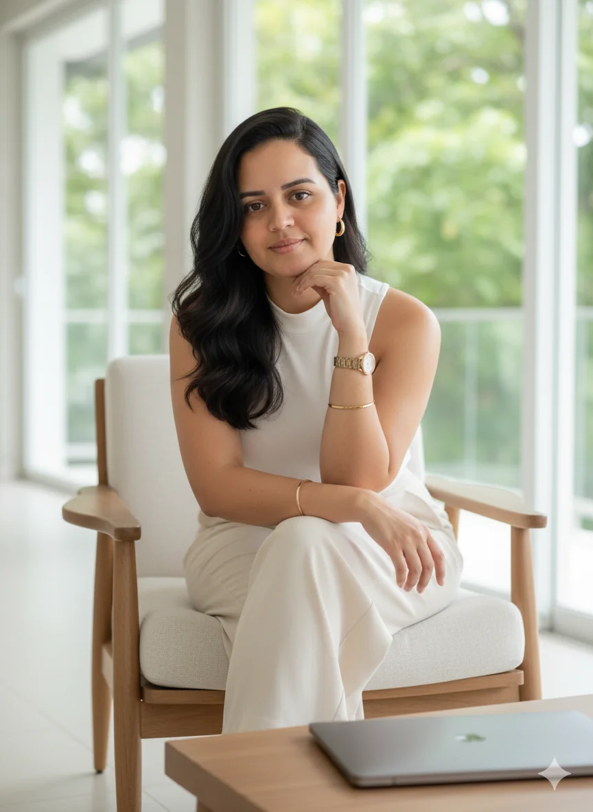 AI professional photo prompt-driven generation result